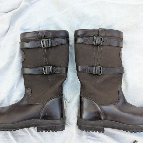 Town & Country Waterproof Leather Boots Short - Picture 1 of 1